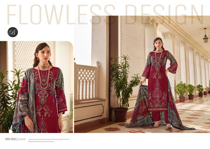 Riwayat Vol 6 By Belliza Viscose Rayon Printed Pakistani Dress Material Wholesale Online
